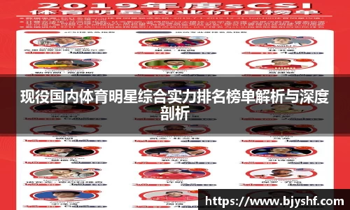 现役国内体育明星综合实力排名榜单解析与深度剖析