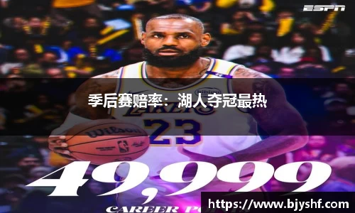 季后赛赔率：湖人夺冠最热