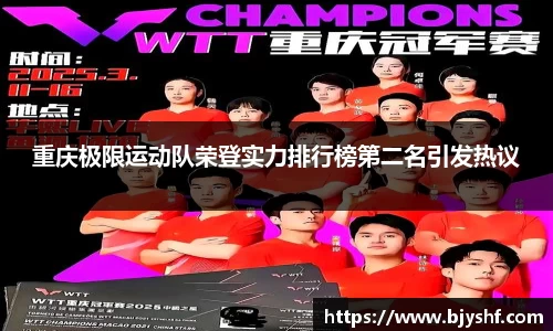 重庆极限运动队荣登实力排行榜第二名引发热议